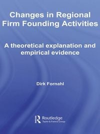 Produktbild: Changes in Regional Firm Founding Activities
