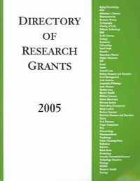 Produktbild: Directory of Research Grants 2005