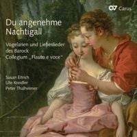 Produktbild: Collegium Flauto E Voce: Du Angenehme Nachtigall-Vogelarien