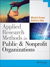 Produktbild: Applied Research Methods in Public and Nonprofit Organizations