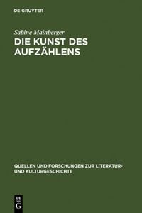 Produktbild: Die Kunst des Aufz&auml;hlens