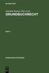 Produktbild: Grundbuchrecht