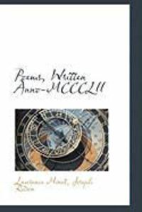 Produktbild: Poems, Written Anno-MCCCLII