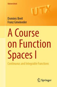 Produktbild: A Course on Function Spaces I