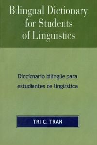 Produktbild: Bilingual Dictionary for Students of Linguistics