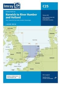 Produktbild: C25 Harwich to River Humber and Holland, Imray Chart