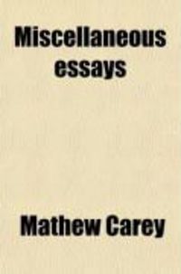 Produktbild: Miscellaneous Essays
