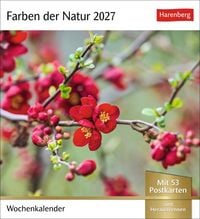 Produktbild: Farben der Natur Postkartenkalender 2027 - Wochenkalender mit 53 Postkarten