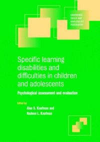 Produktbild: Specific Learning Disabilities and Difficulties in Children and Adolescents