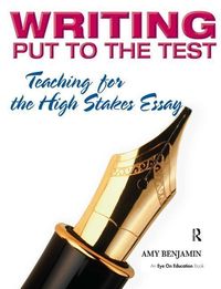 Produktbild: Benjamin, A: Writing Put to the Test