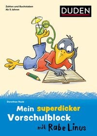 Produktbild: Mein superdicker Vorschulblock mit Rabe Linus