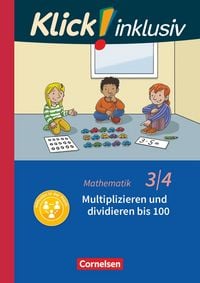 Produktbild: Klick! inklusiv - Mathematik, Grundschule / F&ouml;rderschule - Themenhefte f&uuml;r Lernende mit F&ouml;rderbedarf - 3./4. Schuljahr
