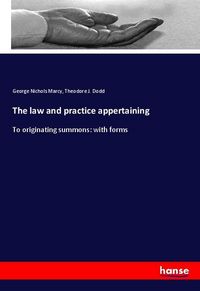 Produktbild: The law and practice appertaining