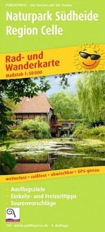 Produktbild: Publicpress Rad- und Wanderkarte Naturpark S&uuml;dheide, Region Celle 1:50.000