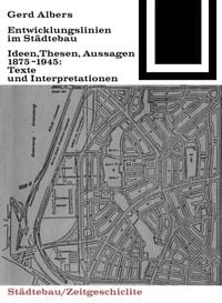 Produktbild: Entwicklungslinien im St&auml;dtebau