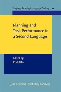 Produktbild: Planning and Task Performance in a Second Language