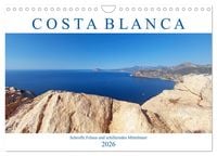 Produktbild: Costa Blanca. Schroffe Felsen und schillerndes Mittelmeer (Wandkalender 2026 DIN A4 quer), CALVENDO Monatskalender