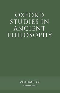 Produktbild: Oxford Studies in Ancient Philosophy