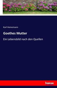 Produktbild: Goethes Mutter