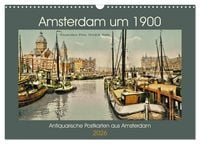 Produktbild: Amsterdam um 1900 (Wandkalender 2026 DIN A3 quer), CALVENDO Monatskalender