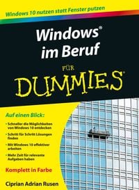 Produktbild: Windows 10 im Beruf für Dummies