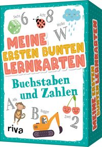 Produktbild: Meine ersten bunten Lernkarten &ndash; Buchstaben und Zahlen