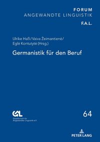 Produktbild: Germanistik f&uuml;r den Beruf