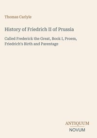 Produktbild: History of Friedrich II of Prussia