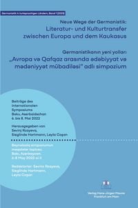 Produktbild: Literatur- und Kulturtransfer zwischen Europa und dem Kaukasus