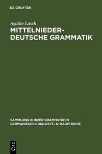 Produktbild: Mittelniederdeutsche Grammatik