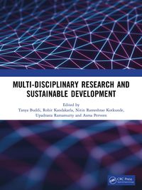 Produktbild: Multi-Disciplinary Research and Sustainable Development