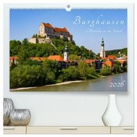 Produktbild: Burghausen - Mittelalter an der Salzach (hochwertiger Premium Wandkalender 2026 DIN A2 quer), Kunstdruck in Hochglanz