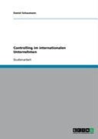 Produktbild: Controlling im internationalen Unternehmen