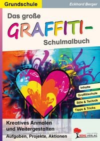 Produktbild: Das gro&szlig;e Graffiti-Schulmalbuch / Grundschule