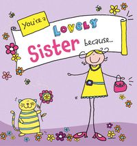 Produktbild: Youre a Lovely Sister Because