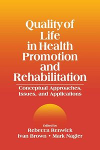 Produktbild: Quality of Life in Health Promotion and Rehabilitation