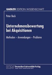 Produktbild: Unternehmensbewertung bei Akquisitionen