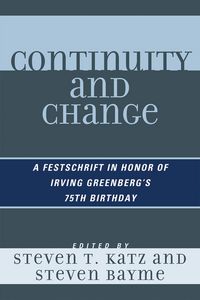 Produktbild: Continuity and Change