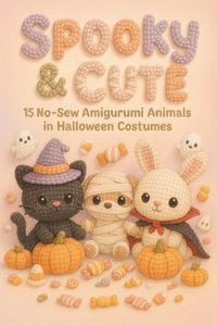 Produktbild: Spooky & Cute: 15 No-Sew Amigurumi Patterns for Halloween