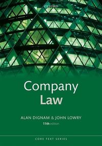 Produktbild: Dignam, A: Company Law
