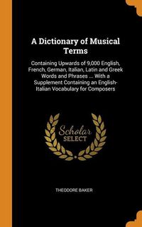 Produktbild: Dict Of Musical Terms