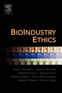 Produktbild: Bioindustry Ethics