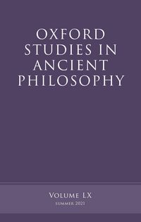 Produktbild: Oxford Studies in Ancient Philosophy, Volume 60