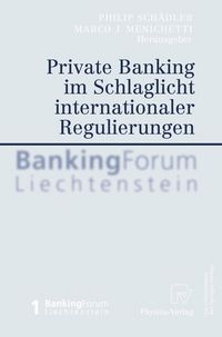 Produktbild: Private Banking Im Schlaglicht Internationaler Regulierungen