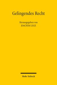 Produktbild: Gelingendes Recht