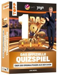 Produktbild: Das 1% Quiz &ndash; Wie clever bist du? Das offizielle Quizspiel mit Fragen aus der Show