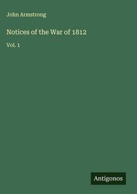 Produktbild: Notices of the War of 1812