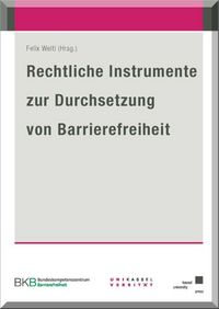 Produktbild: Rechtliche Instrumente zur Durchsetzung von Barrierefreiheit