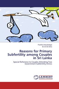 Produktbild: Reasons for Primary Subfertility among Couples in Sri Lanka