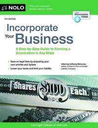 Produktbild: Incorporate Your Business 9/e
